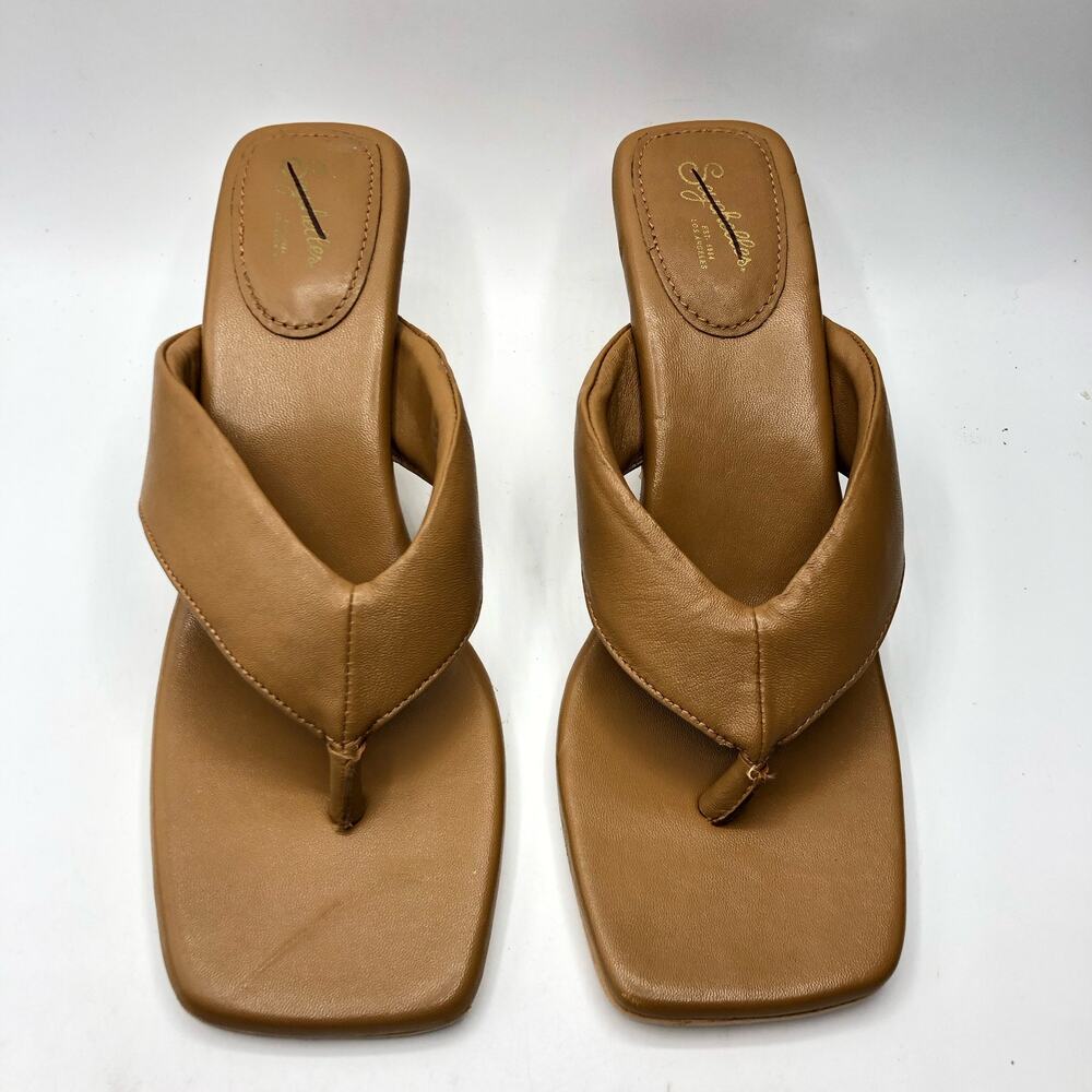 Seychelles Womens Ego Heeled Sandals Brown Size  US 10